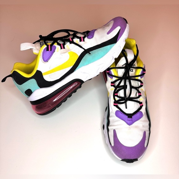 Nike Air Max 270 RT (PS)  Kids Shoes BQ0103-101 Size-6.5Y  Multicolor - Picture 1 of 10